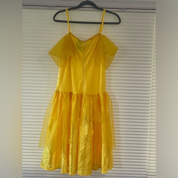 Disney Princess Belle Costume Dress Size Large - Picture 4 of 9